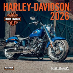 Harley-Davidson 2026 12x12: 16-Month Calendar--September 2025 through December 2026
