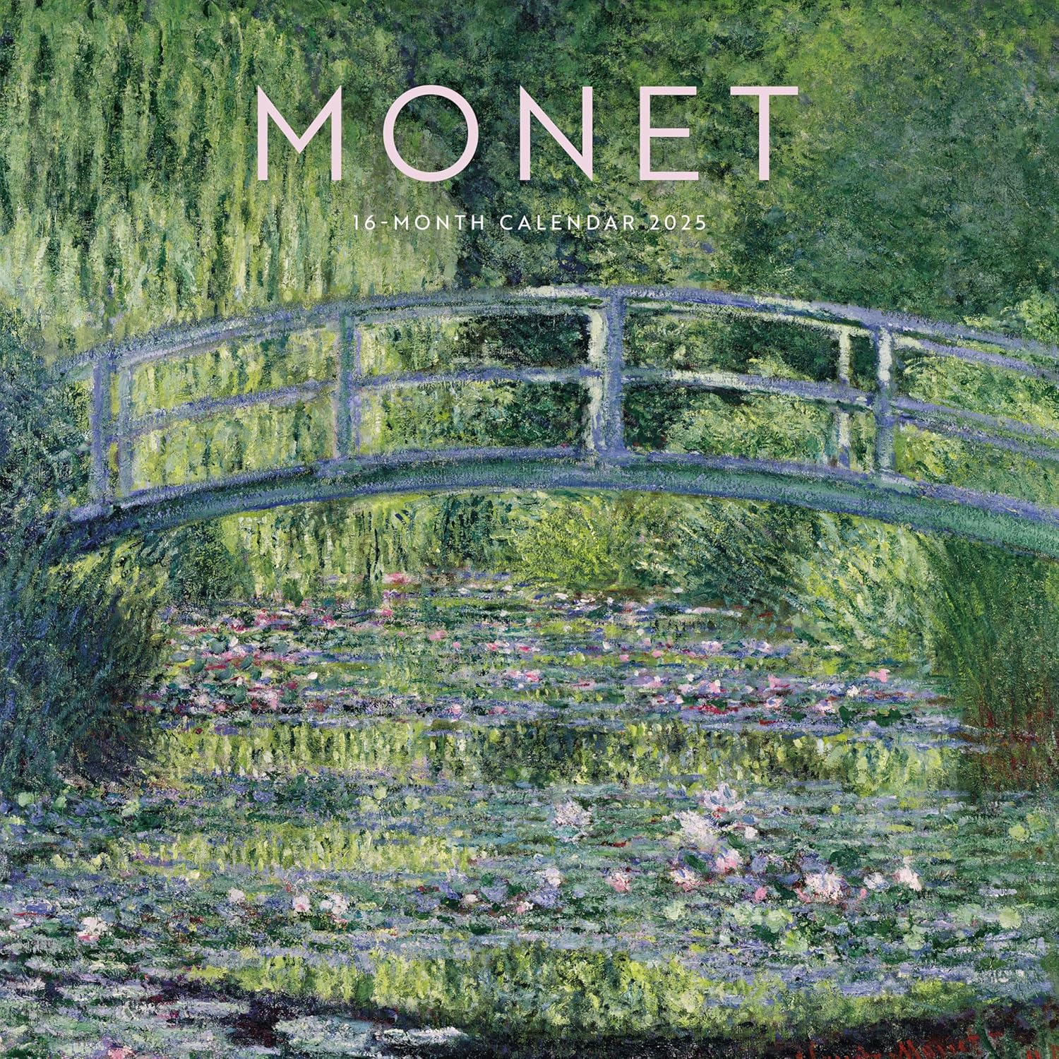 2025 Monet Wall calendar