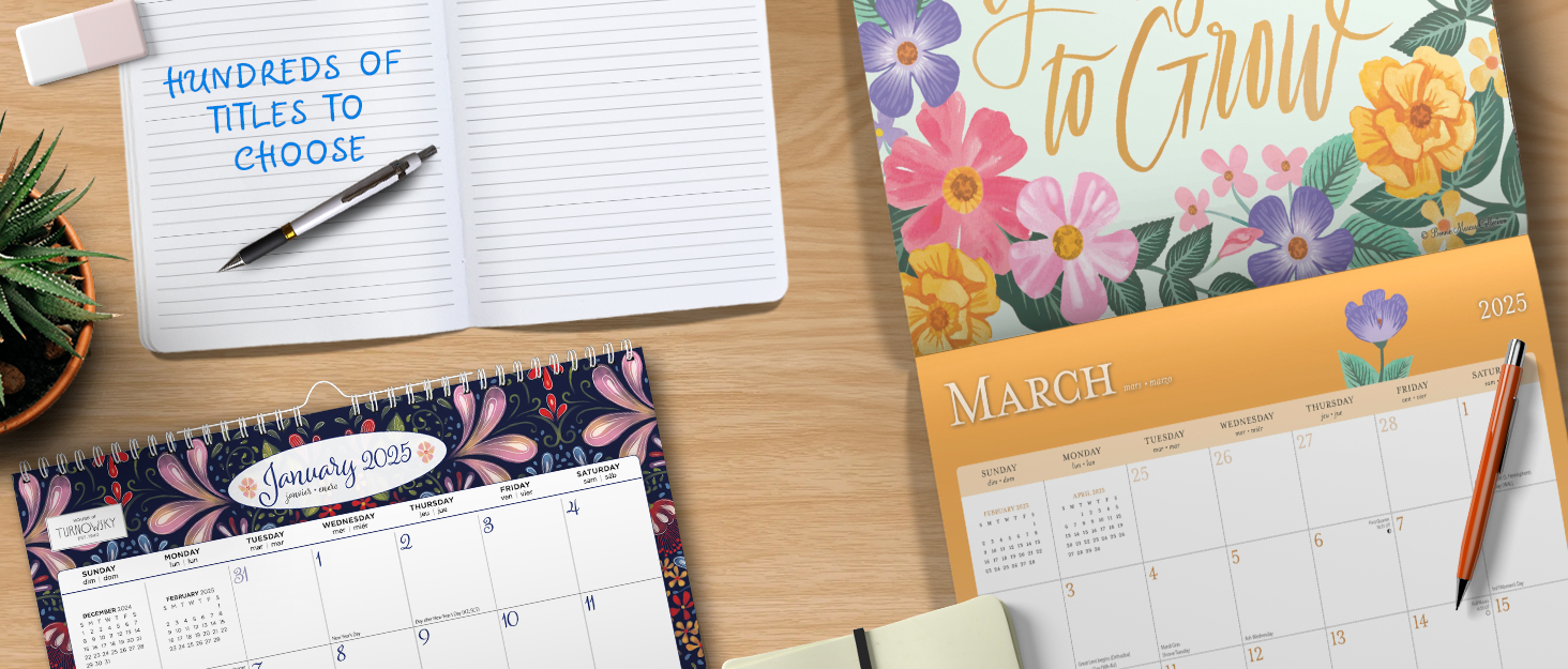 Calendars and Planners for 2025