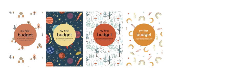 kids budget book guide cute