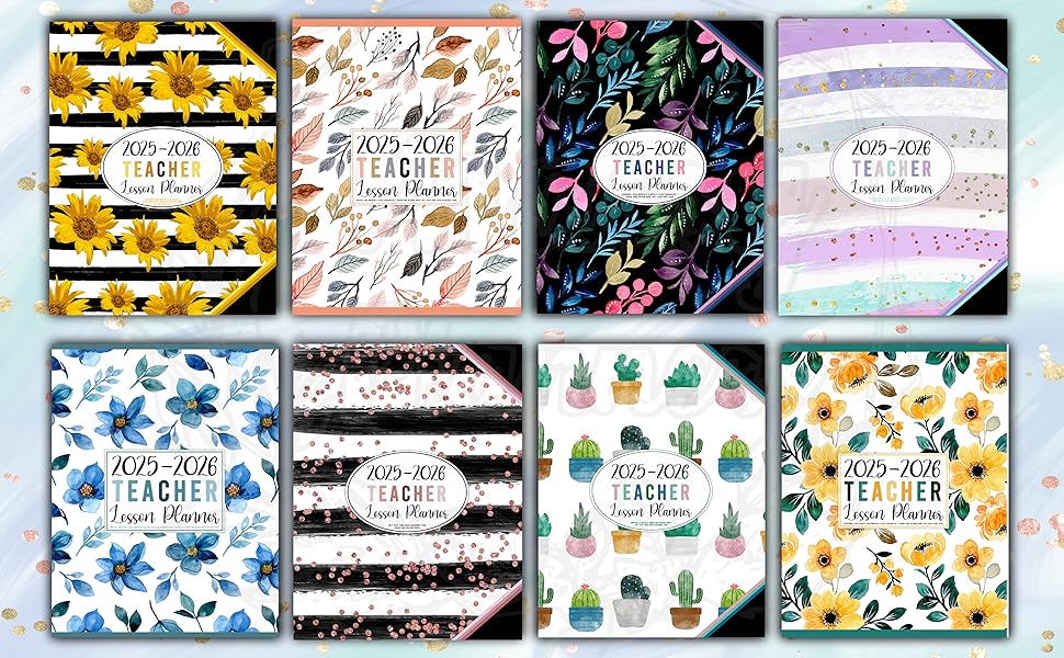 July 2025- June 2026 Teacher Lesson Planners