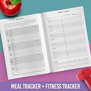 fitness journal, workout journal for men, wellness journal for men, fitness planner journal, workout