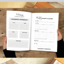 budget planner and organizer 2025