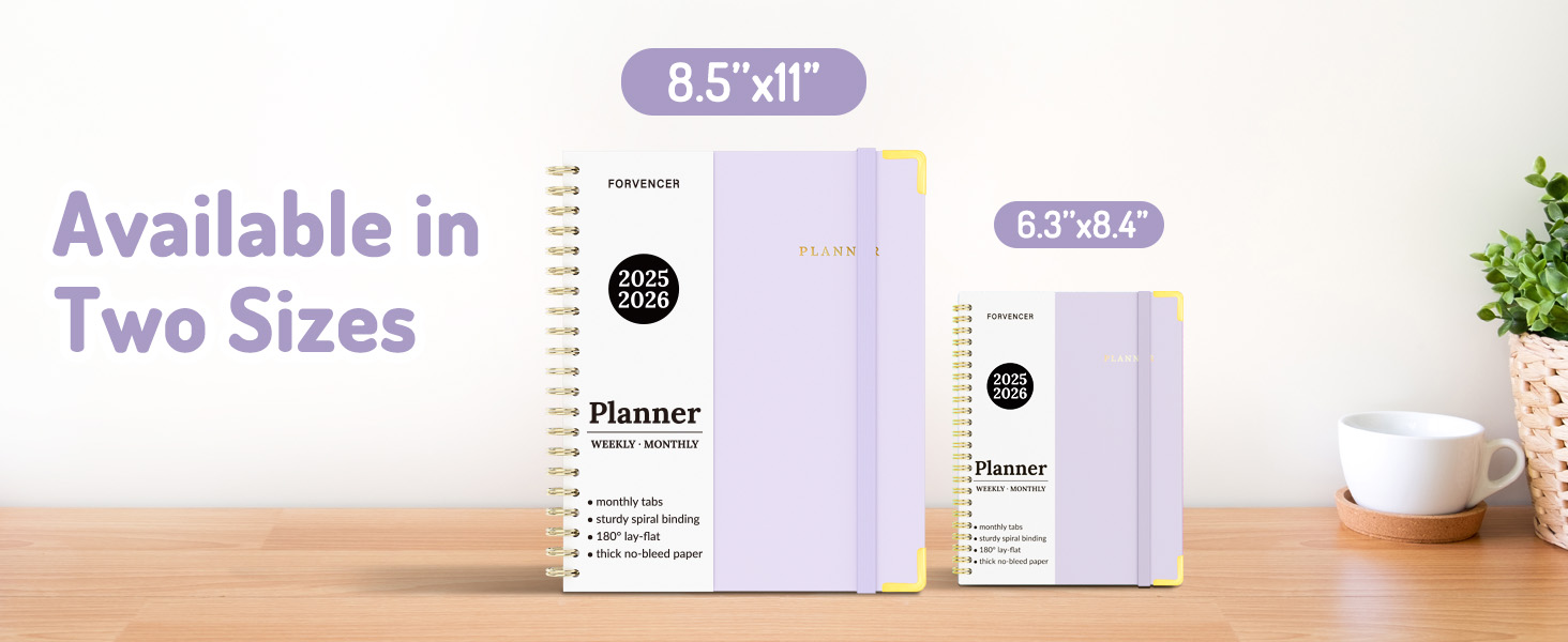 2025 planner 8.5 x 11