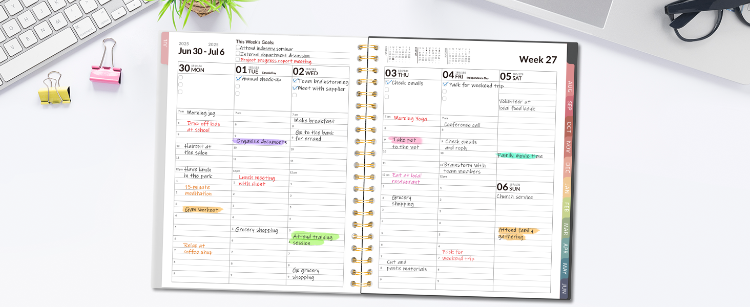 Vertical column layout