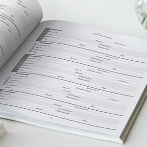Important Financial Information Log & Tracker