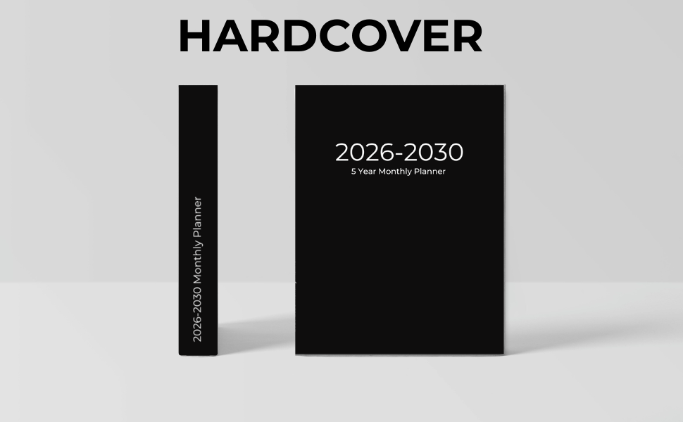 2026-2030 monthly planner 5 years