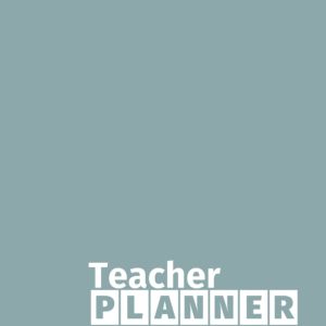 Minimalist 8 Subject Teacher Lesson Planner- 8 Preps- UNDATED 8.5 X 11 Academic Planer- Student Info- Weekly Schedule- Seating Charts- Attendance- ... Weekly Lesson Plans (Teacher Planners)