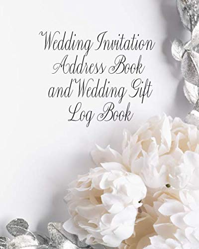 Wedding Invitation Address Book and Wedding Gift Log Book: Wedding Planning Book for Brides-to-Be (Traditional Lace Wedding Planner Collection)