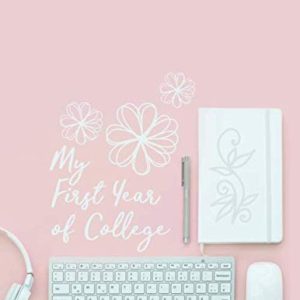 My First Year of College: Stay organized in style for the entire school year with this unique 8.5 x 11 academic planner
