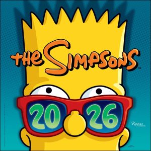 The Simpsons 2026 Wall Calendar