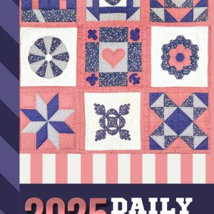 2025 Daily Diary: Hardcover / One Page Per Day / 6x9 Dated Organizer With Hourly Planner - 1 Hour Time Slots / To Do List / Notes Section / Scheduling ... Quilt - Quilter Quilting Theme Cover