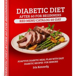 Diabetic Diet After 60 for Beginners: Red Menu Catalog: 60-Day Adaptive Meal Plan for Diabetics with Simple Recipes for Seniors