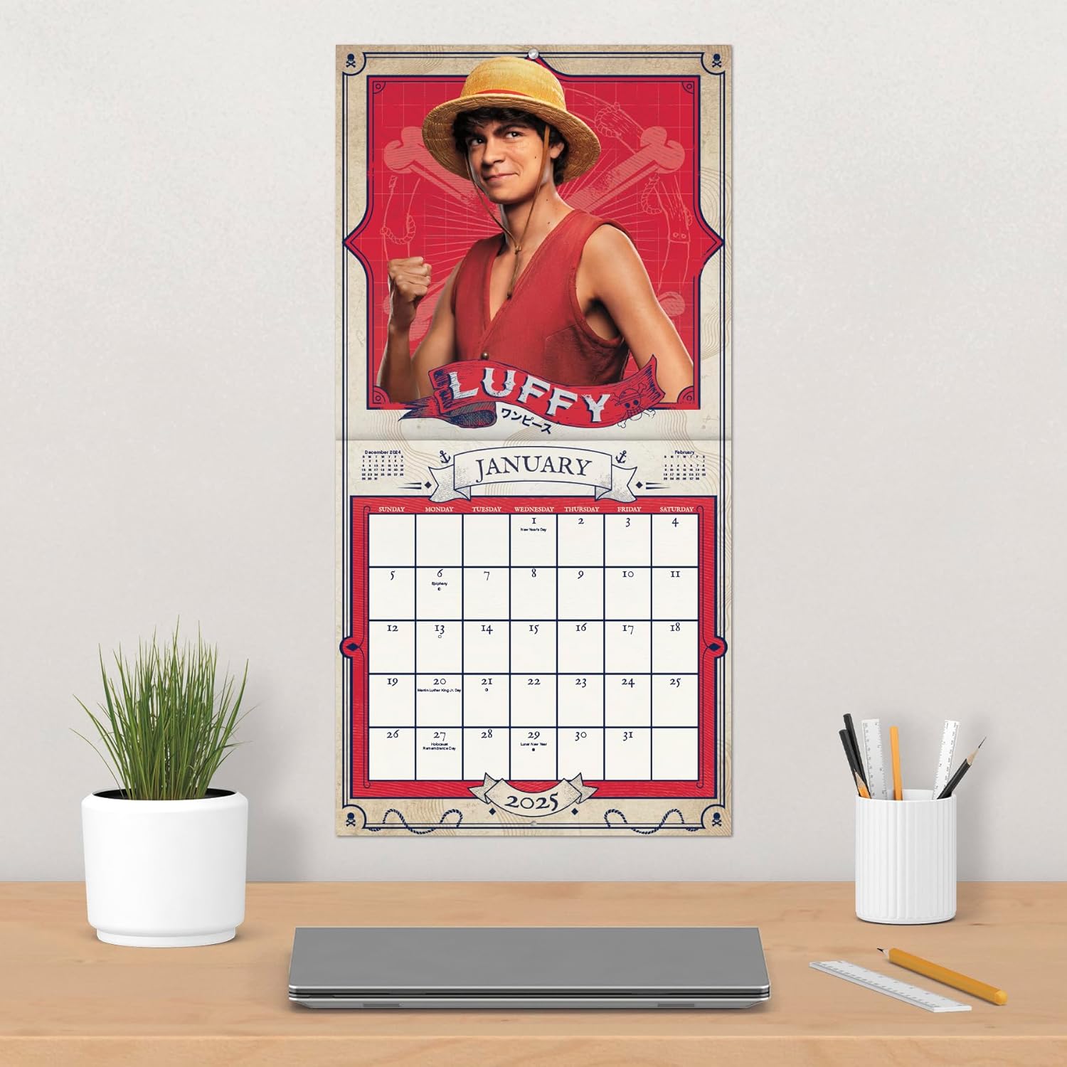 2025 One Piece Wall Calendar - Image 5