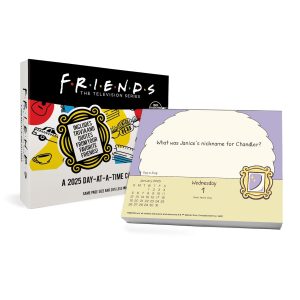 2025 Friends Day-at-a-Time Box Calendar