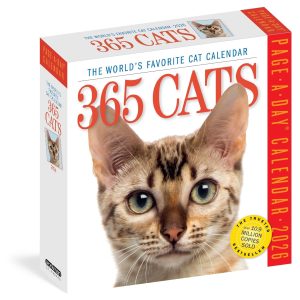 365 Cats Page-A-Day® Calendar 2026: The World's Favorite Cat Calendar