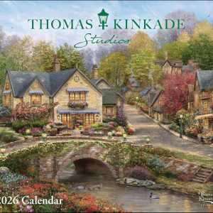 Thomas Kinkade Studios 2026 Deluxe Wall Calendar