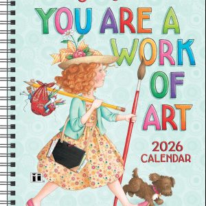 Mary Engelbreit's You Are a Work of Art 2026 Monthly/Weekly Planner Calendar