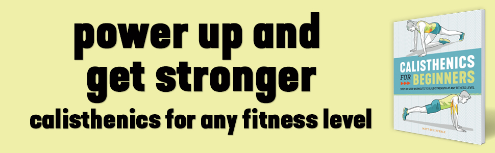 calisthenics, bodybuilding, fitness, gymnastics, weight lifting, fitness books, exercise