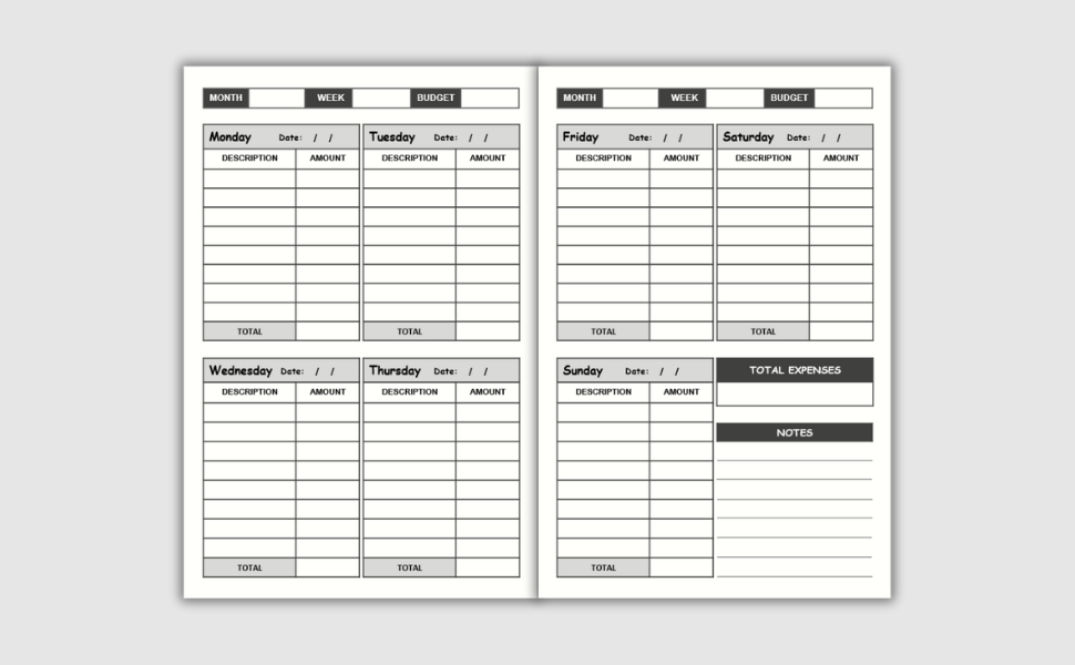 Financial Planner for Small Businesses, Bill Organizer and Tracker, Personal Finance Planner