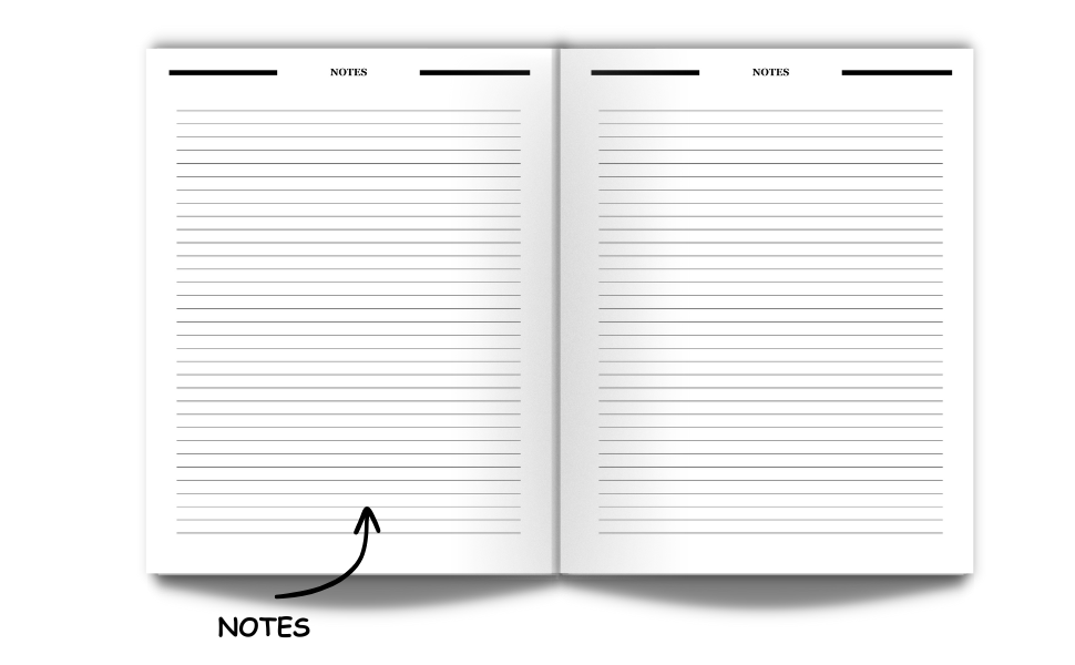 2026 Daily Planner One Page Per Day 