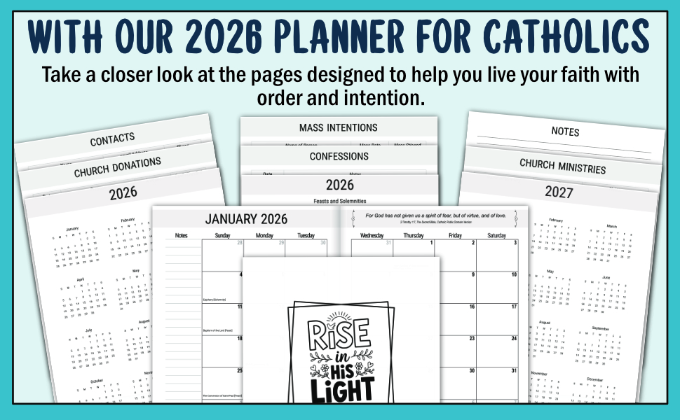 2026 Planner for Catholics