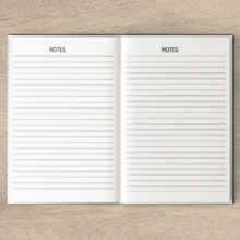 Space for notes todo lists priorities homework