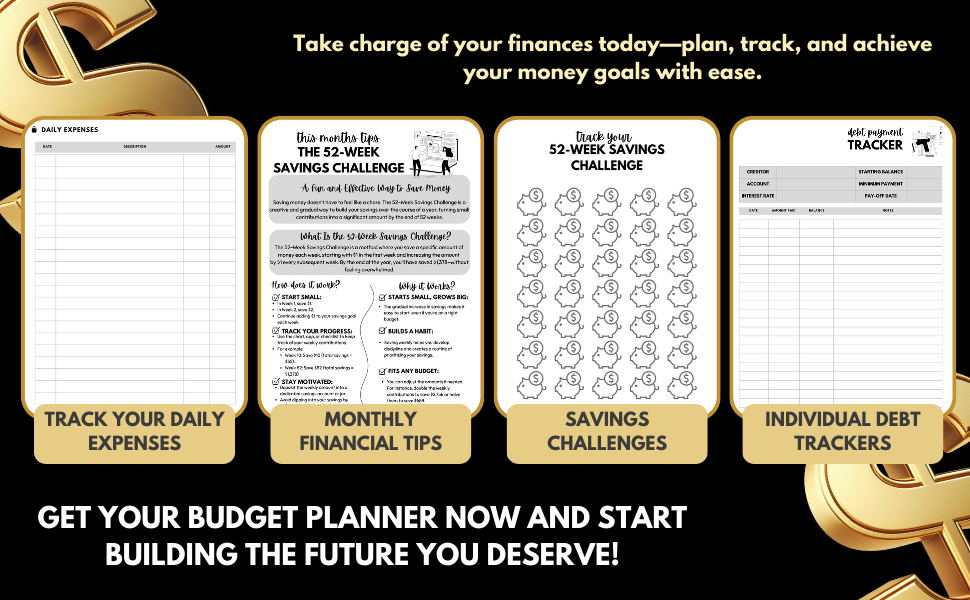 Take charge of your finances today!