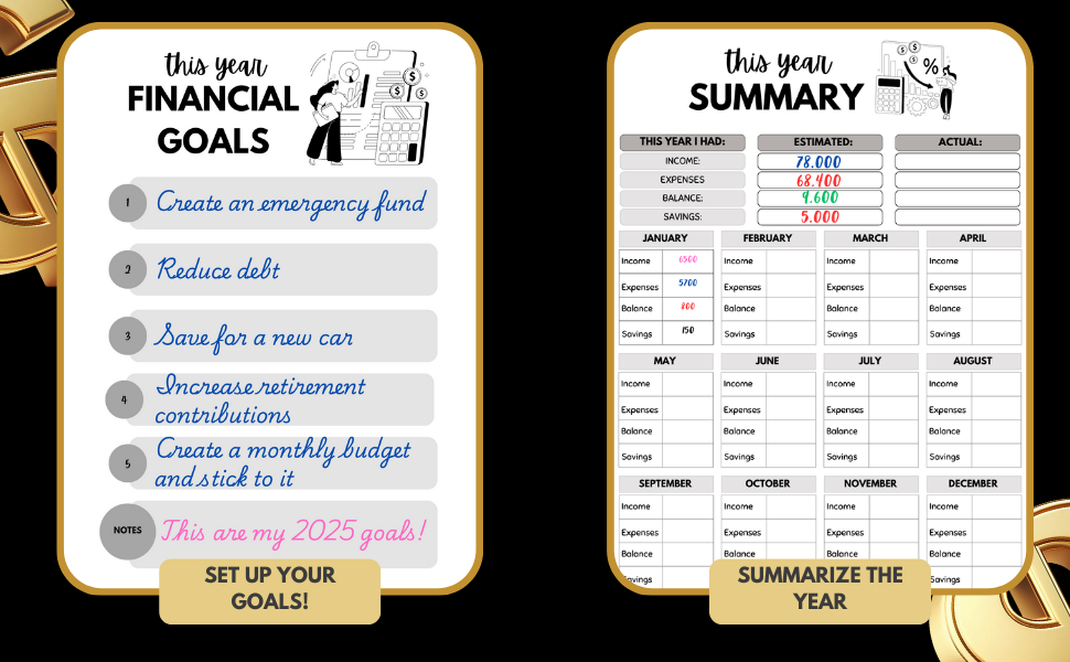 Set up your goals and summarize the year