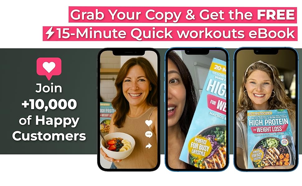 high protein cookbook for weight loss