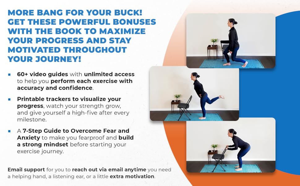 Progress Tools: 60+ video guides, printable progress trackers, and a 7-step mindset guide