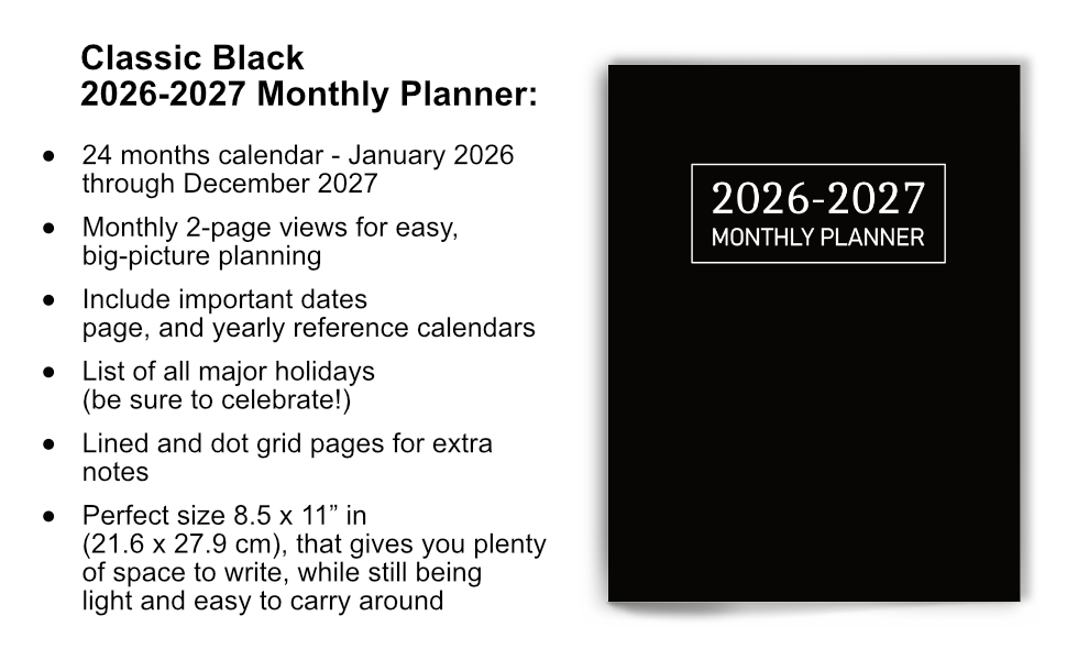 monthly planner