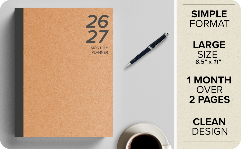 2026-2027 monthly planner
