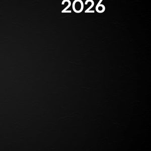 Large Daily Diary 2026 One Page Per Day: Dated and Lined Planner From January 2026 To December 2026, 8.5 X 11