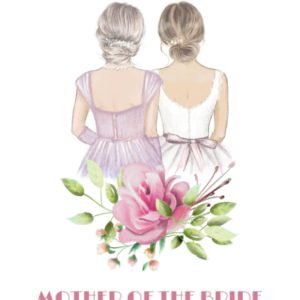 MOTHER OF BRIDE PRETTY LINED NOTEBOOK AND TO DO LISTS TO KEEP DATES, PLANS AND IDEAS FOR DAUGHTER'S WEDDING DAY