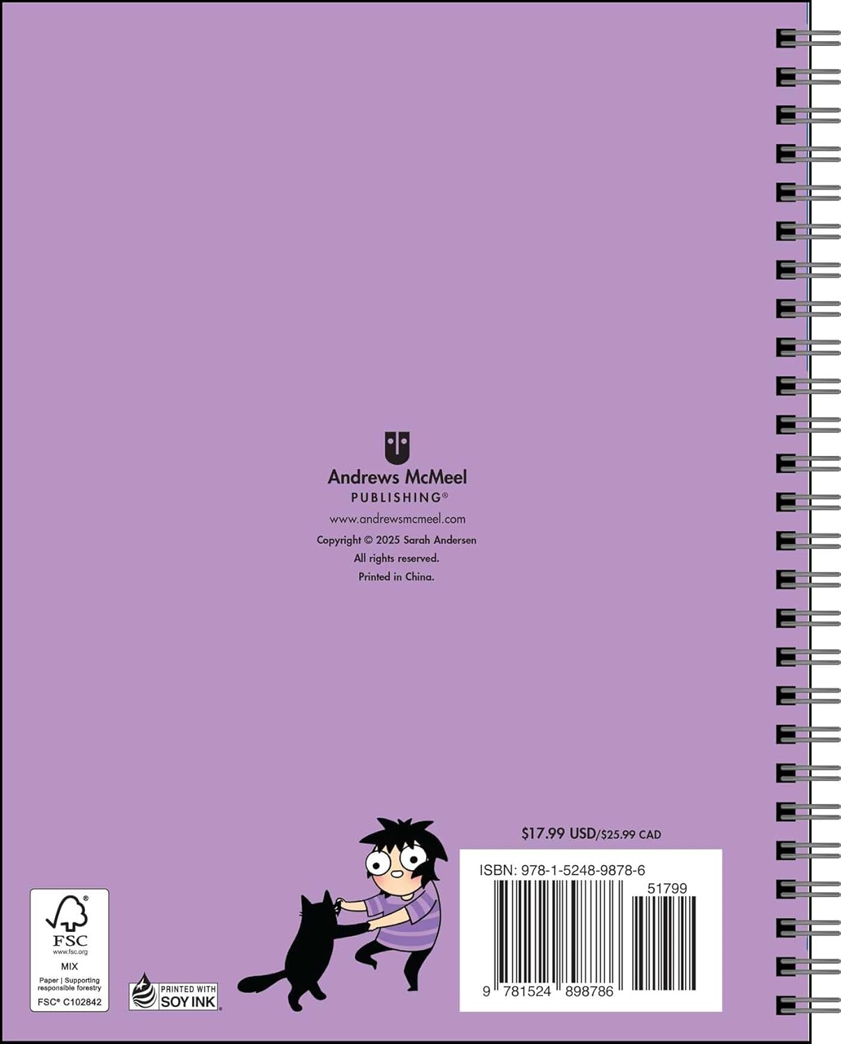 Sarah's Scribbles 12-Month 2026 Monthly/Weekly Planner Calendar - Image 2