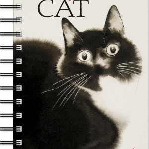 The Artful Cat 2026 Weekly Planner Calendar: Brush and Ink Watercolor Paintings