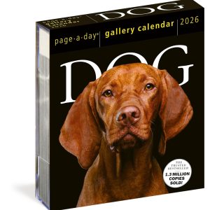 Dog Page-A-Day® Gallery Calendar 2026: An Elegant Canine Celebration