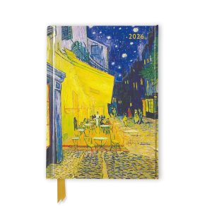 Vincent van Gogh: Café Terrace 2026 Luxury Pocket Diary Planner - Week to View