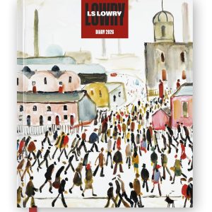 L.S. Lowry 2026 Desk Diary Planner - Week to View, Illustrated throughout
