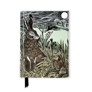 Angela Harding: Hidden Hares 2026 Luxury Pocket Diary Planner - Week to View