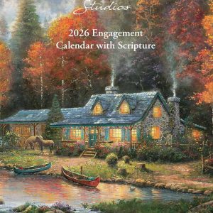 Thomas Kinkade Studios 2026 Monthly/Weekly Engagement Calendar with Scripture