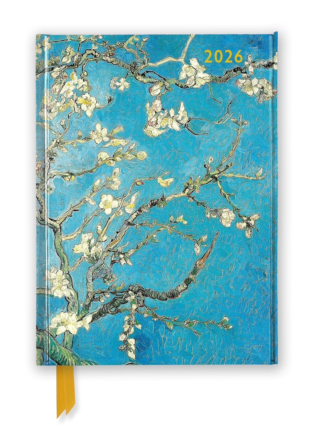 Vincent van Gogh: Almond Blossom 2026 Luxury Diary Planner - Page to View with Notes