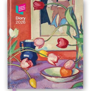 National Galleries Scotland 2026 Desk Diary Planner - Week to View, Illustrated throughout