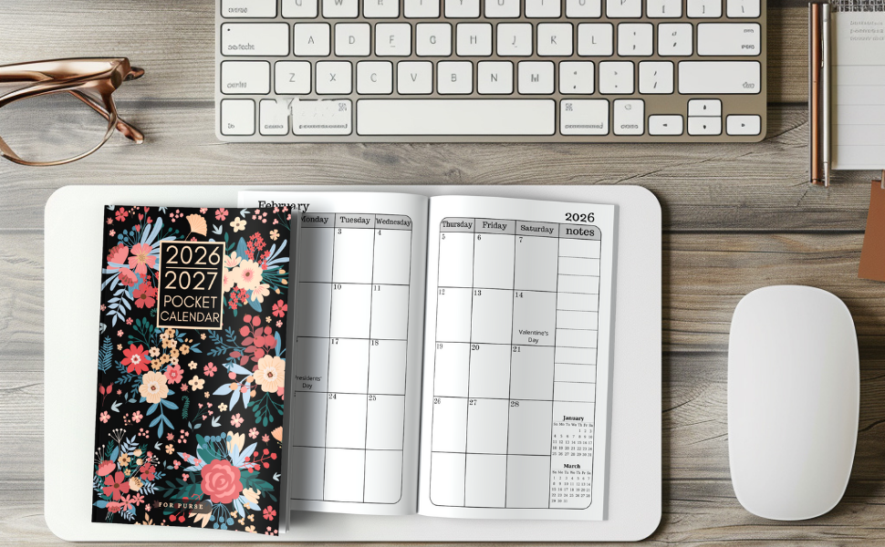 Pocket Calendar 2026-2027