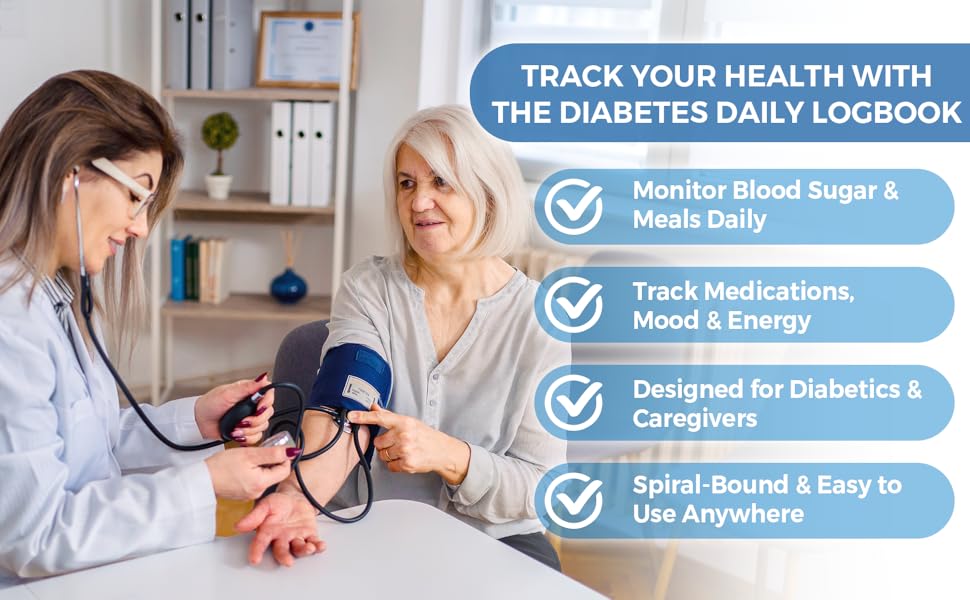 Diabetes Daily Log Book
