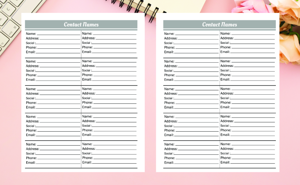 2025-2029 Monthly Planner Calendar and Organizer