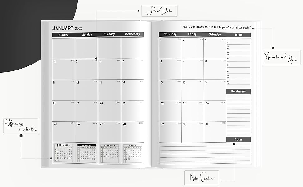 2026 PlanMonthly Planner