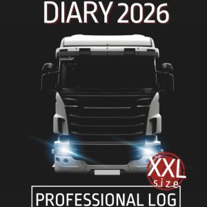HGV Drivers Diary 2026: Professional Trucker Log Book
