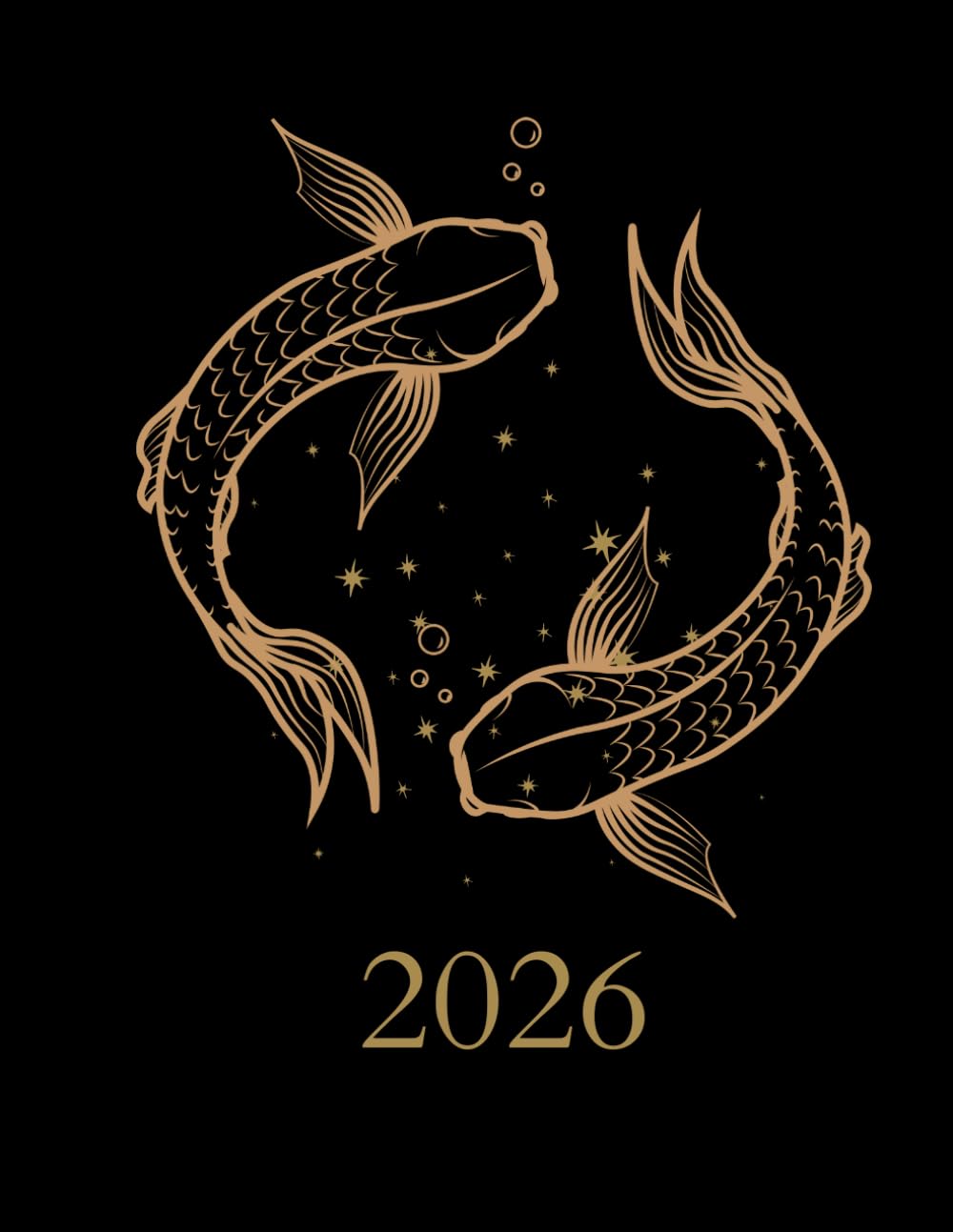 Pisces Moon & Astrology Planner 2026: The Intuitive Guide: Daily Organizer Lunar Calendar and Manifestation Journal for Water Signs
